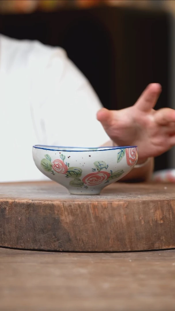 瓷片景德镇高温釉下彩（食品级）