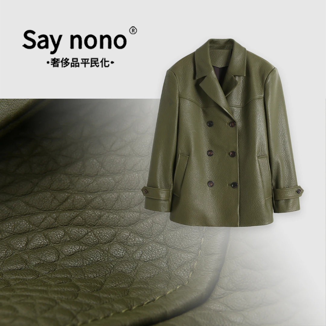 懒猫nono│Saynono自然美感＿订制冰霸里衬羊皮皮衣/JFWC7583-1