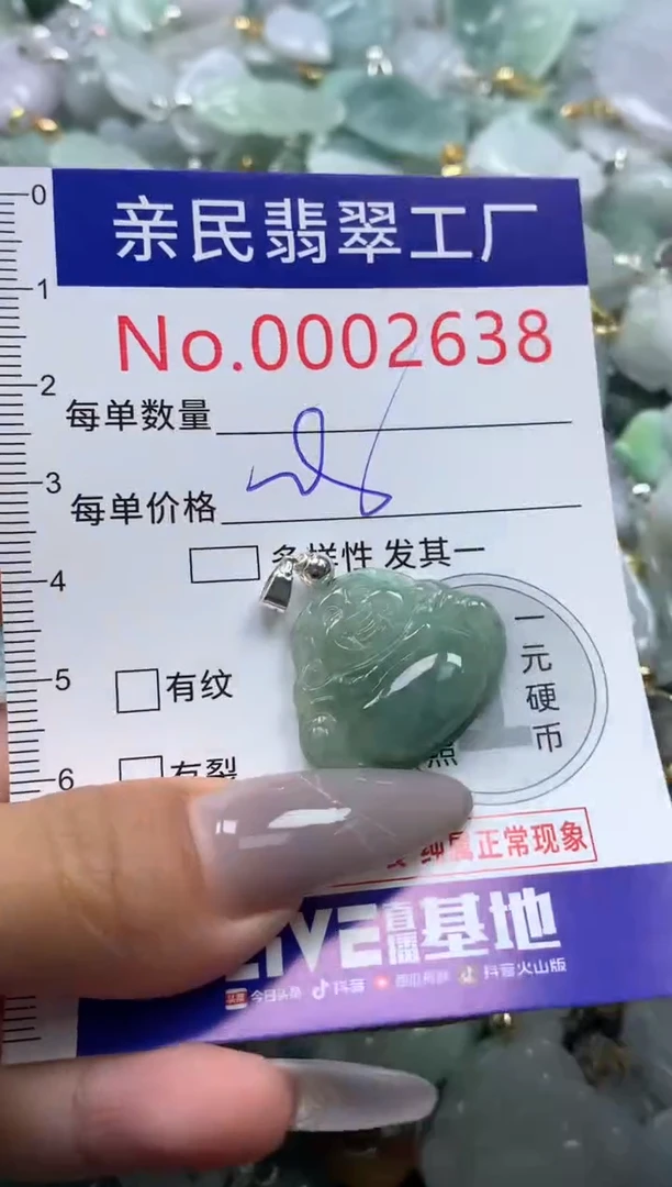 颈饰未镶嵌翡翠2638