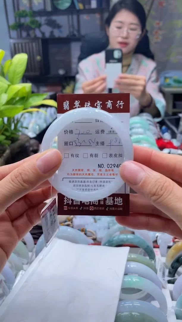 未镶嵌手镯翡翠2949***