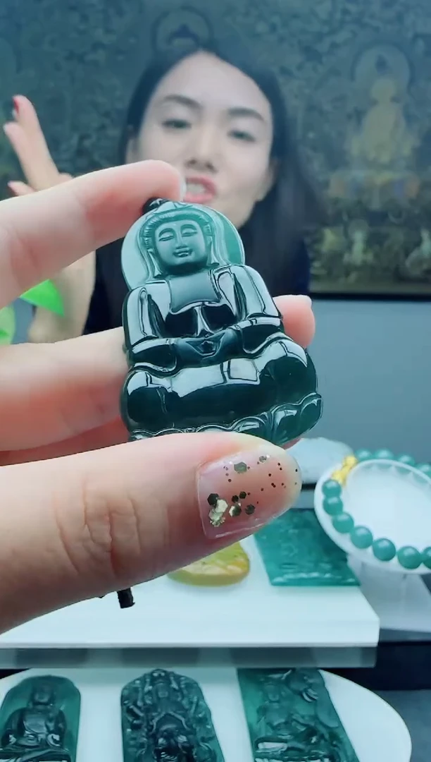 颈饰未镶嵌翡翠多样性随机发其一