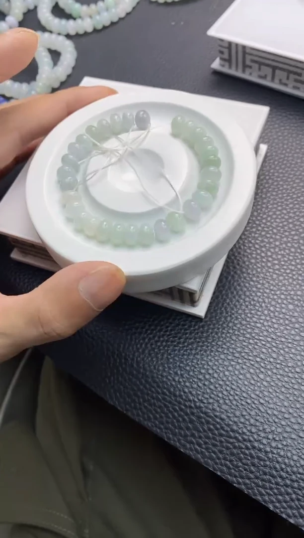 翡翠散珠11天然A货翡翠散珠多样性发10颗
