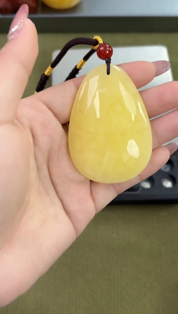 裸石琥珀未镶嵌天然琥珀蜜蜡吊坠