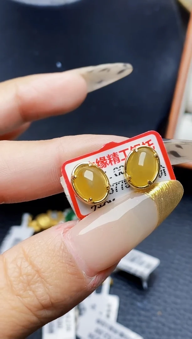银S925镶嵌戒指翡翠6710