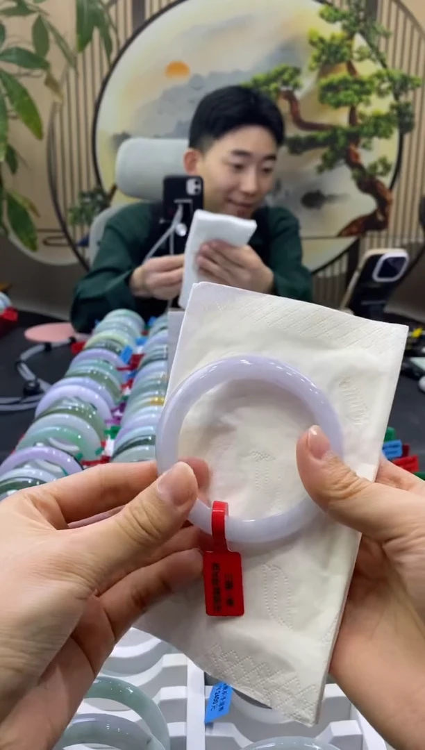 未镶嵌手镯翡翠8691