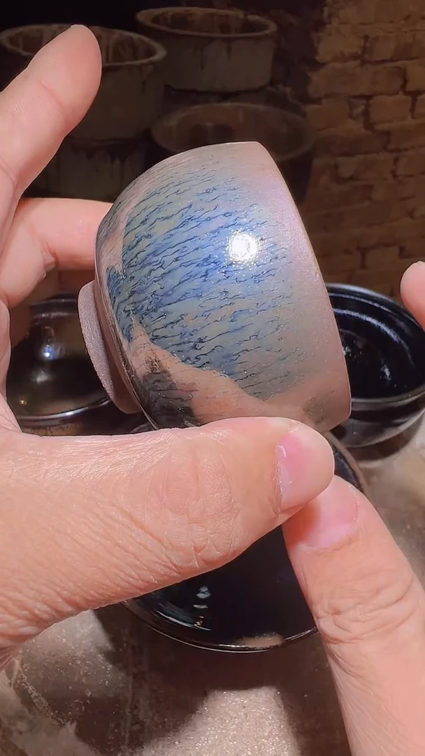 茶盏S****t77柴烧建盏主人杯