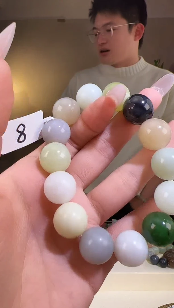 【闪购商品】和田玉手串未镶嵌手串8