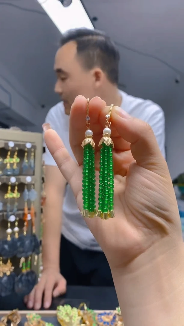 【闪购商品】玛瑙/玉髓耳饰合金59玛瑙耳饰