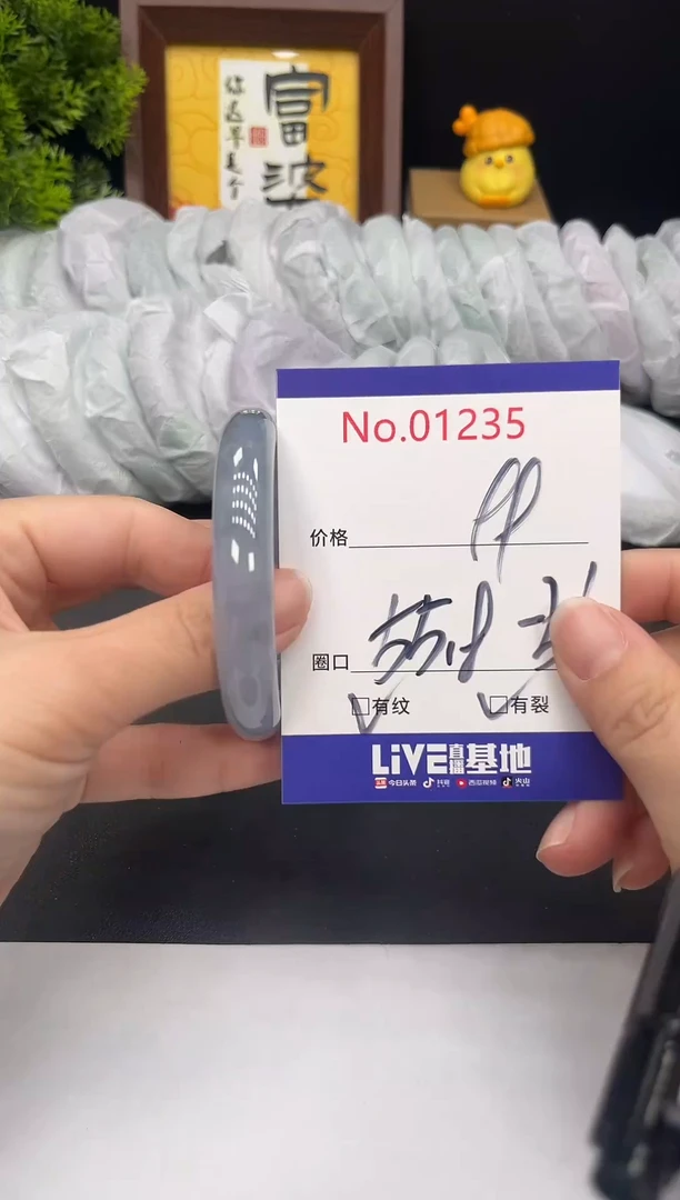 未镶嵌手镯翡翠拍下以实物为准1235