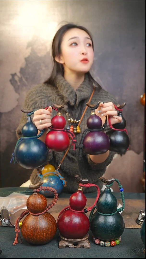 【闪购商品】XV237大漆酒葫芦娃全家共七只