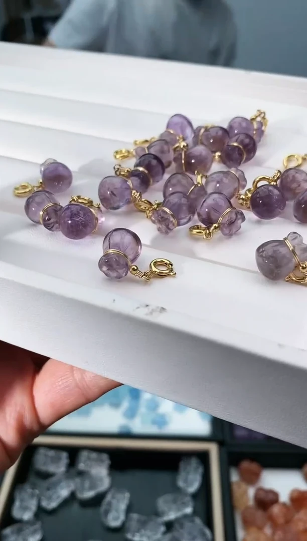 未镶嵌颈饰水晶24a多样性发其一/6.12/1个