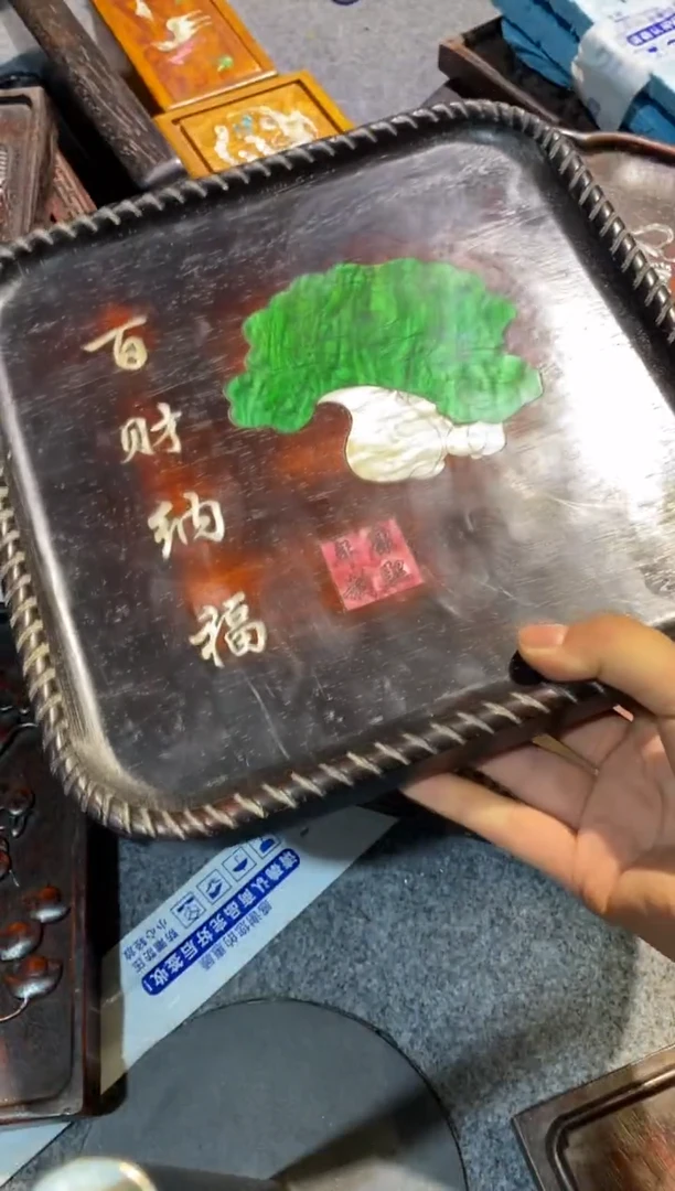 檀香紫檀（小叶紫檀）紫檀拆件雕刻板以直播间实物为准
