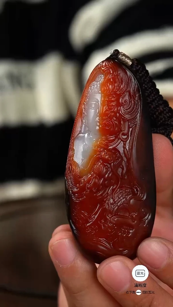 未镶嵌和田玉挂件006【防拍】一念之间