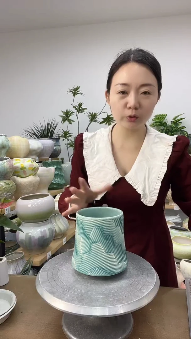 11.15陶瓷花盆直播链接高.     15 口11