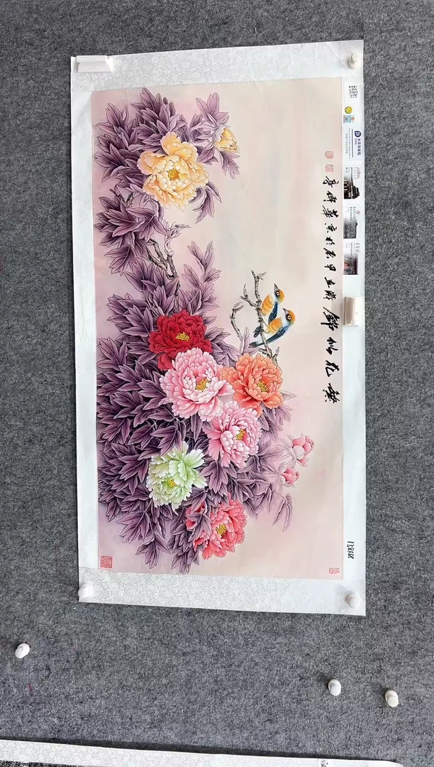国画张传亭老师的作品3