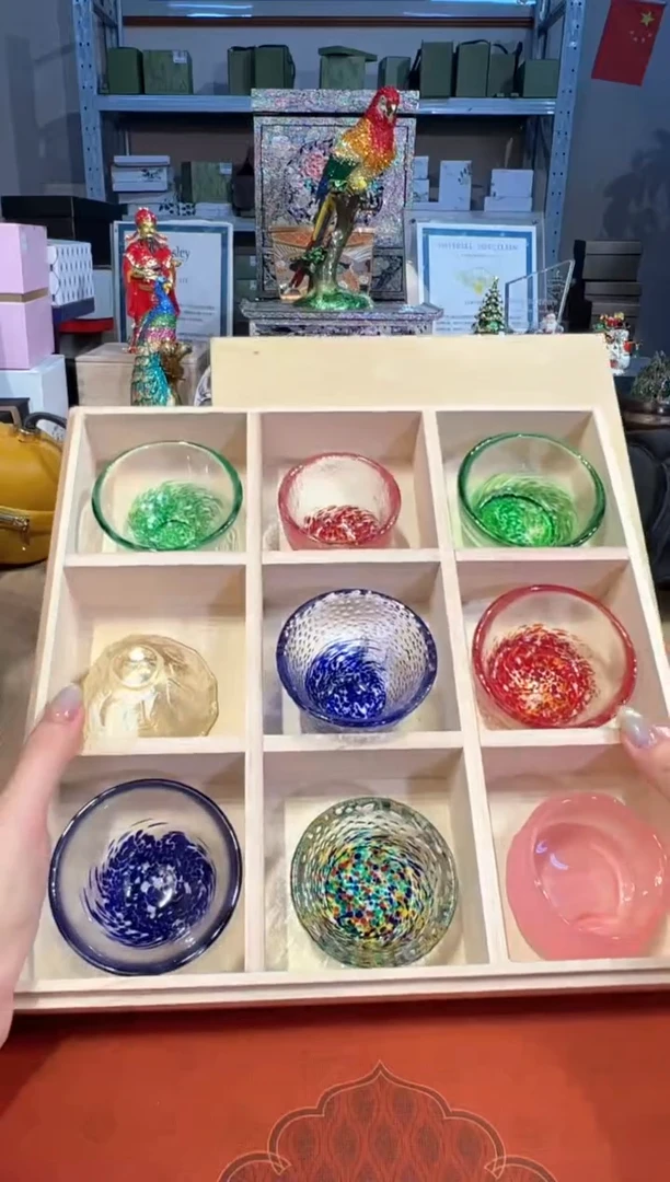 【闪购商品】杯129木盒九色杯