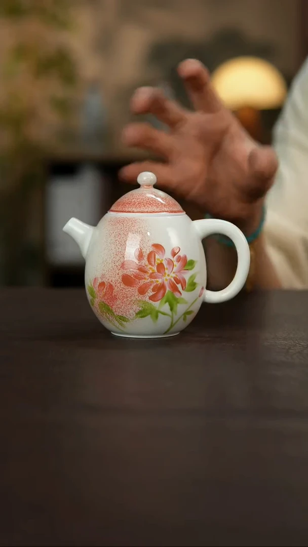 杯景德镇陶瓷杯碗柴烧多人