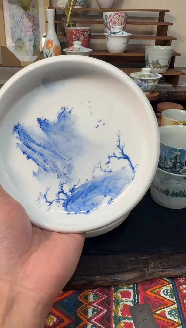 摆件瓷景德镇高温陶瓷清仓浮力