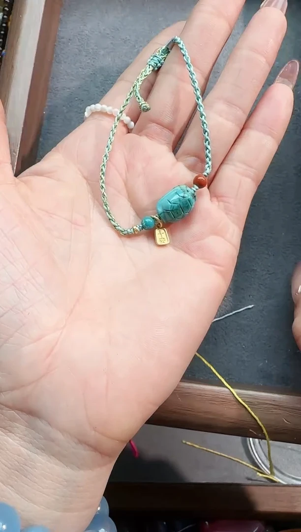 【闪购商品】绿松石手链银S925镶嵌61321631535