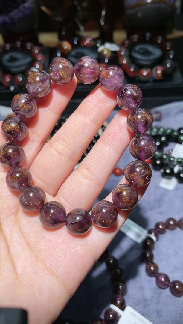 【闪购商品】水晶手链未镶嵌极光12mm-636