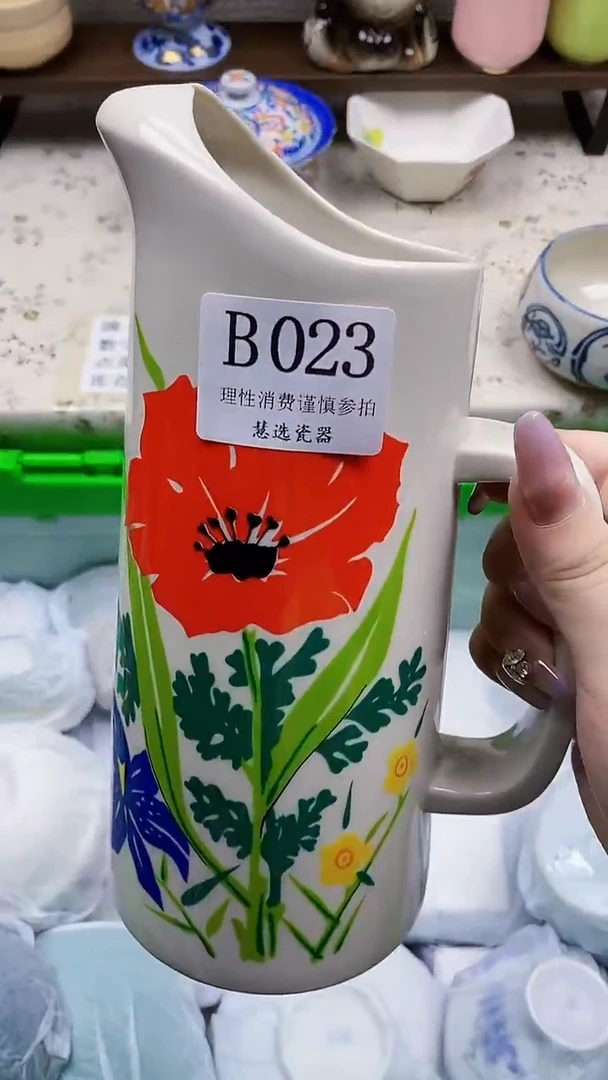 瓷片丽*           B023