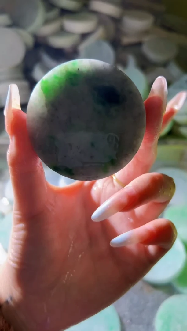 翡翠未镶嵌颈饰翡翠A货小蒋83