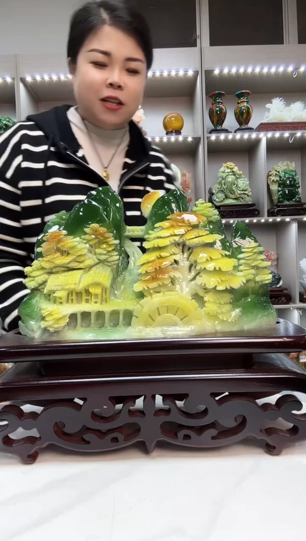 石材天然石材高端家居摆件