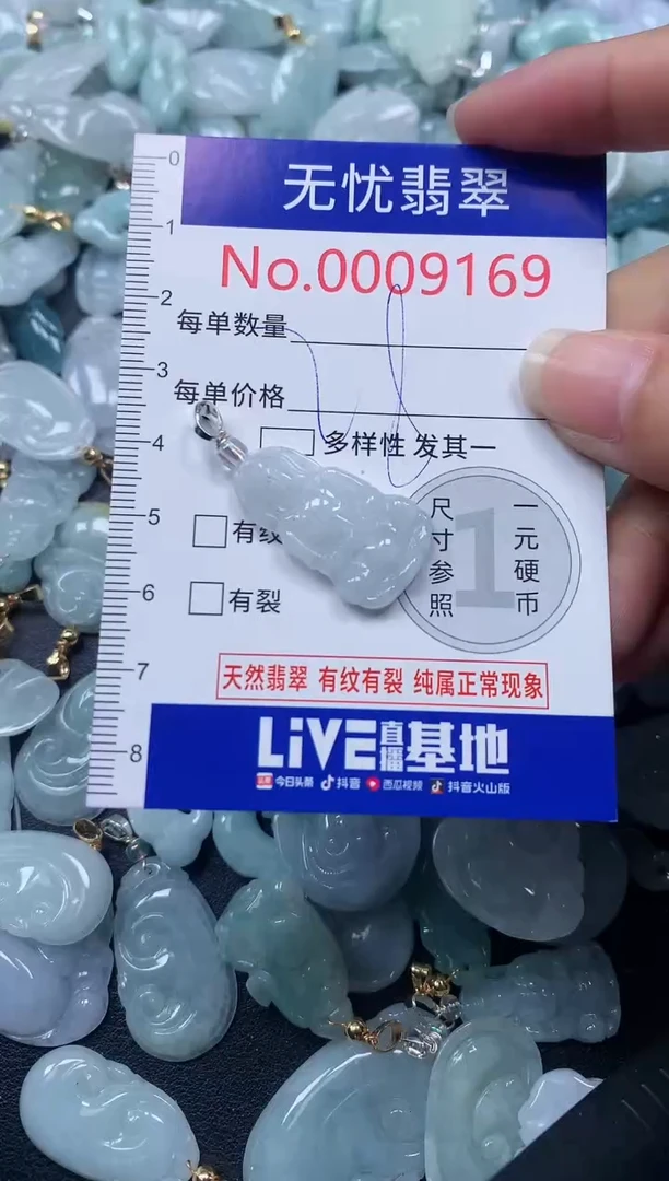 颈饰未镶嵌翡翠9169