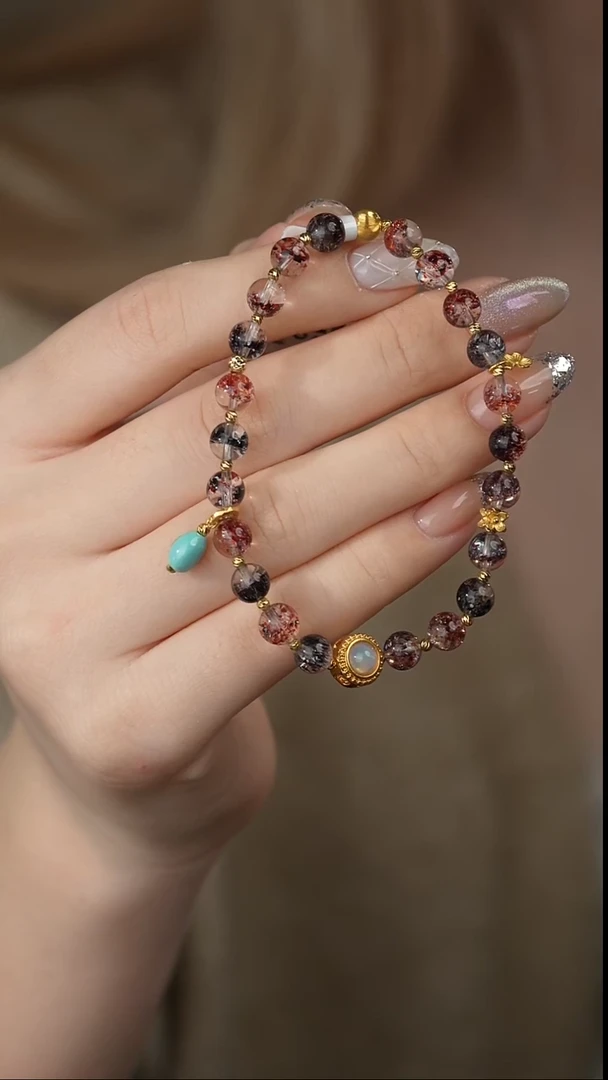 【闪购商品】水晶单圈18K金镶嵌E06（多样性发一件）