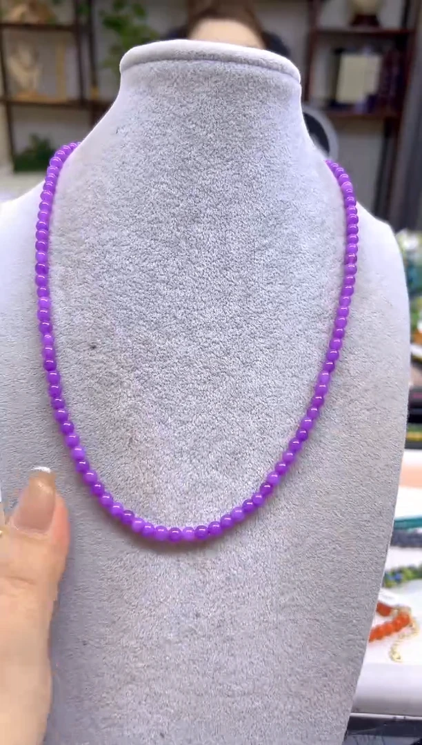 翡翠未镶嵌项链DIY款X513