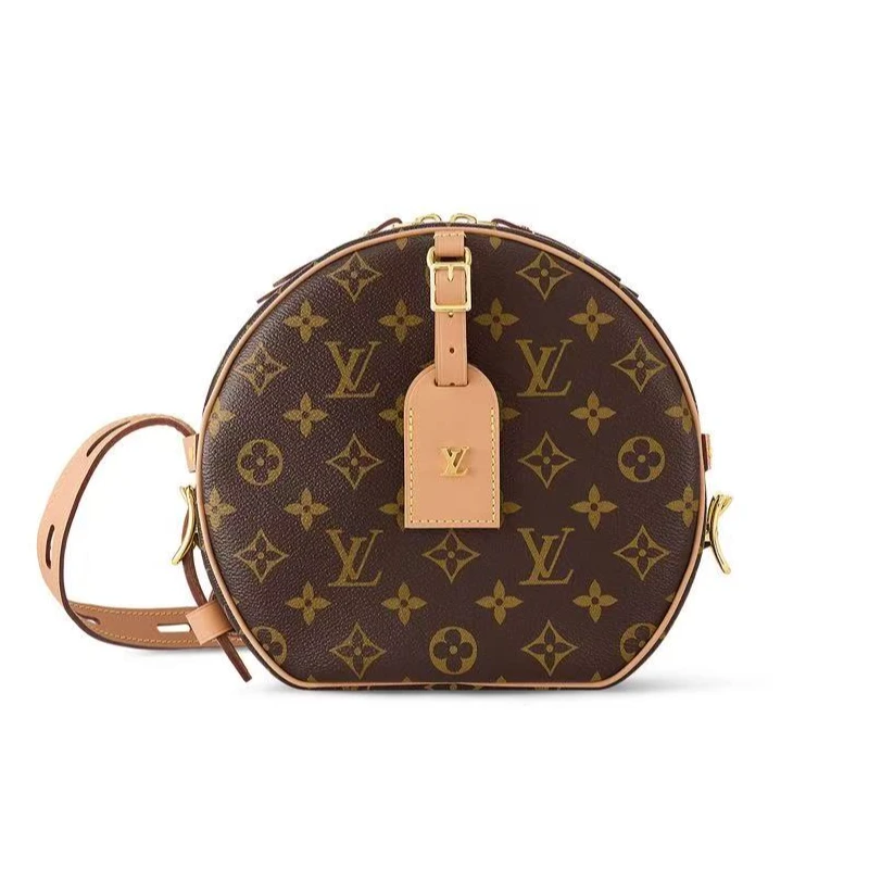 99新 LouisVuitton/路易威登 经典大圆饼软饼单肩斜挎女包hn1327