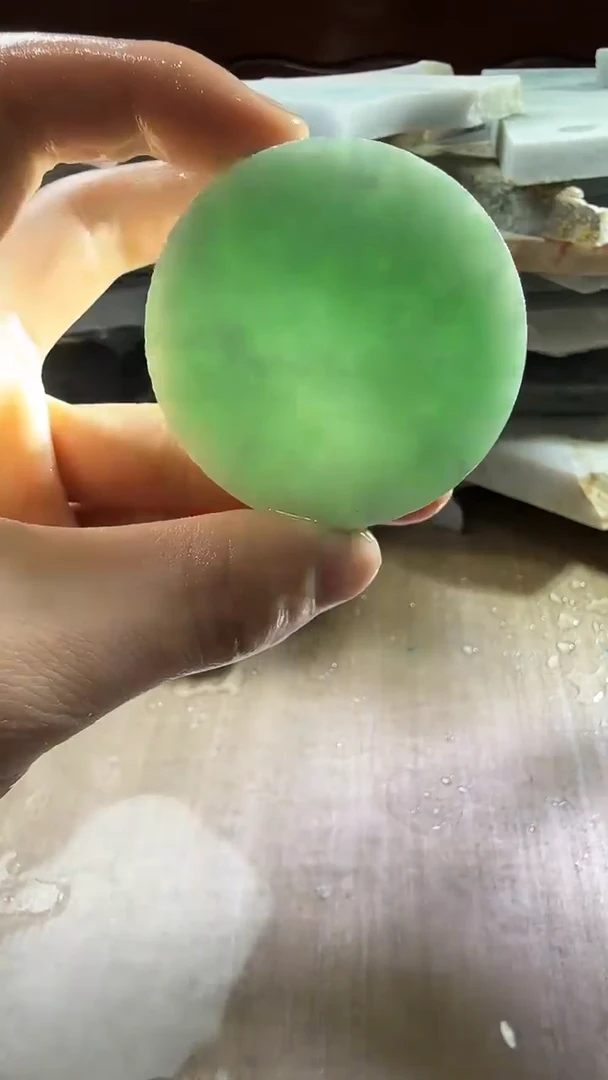 裸石翡翠天然翡翠A货花194