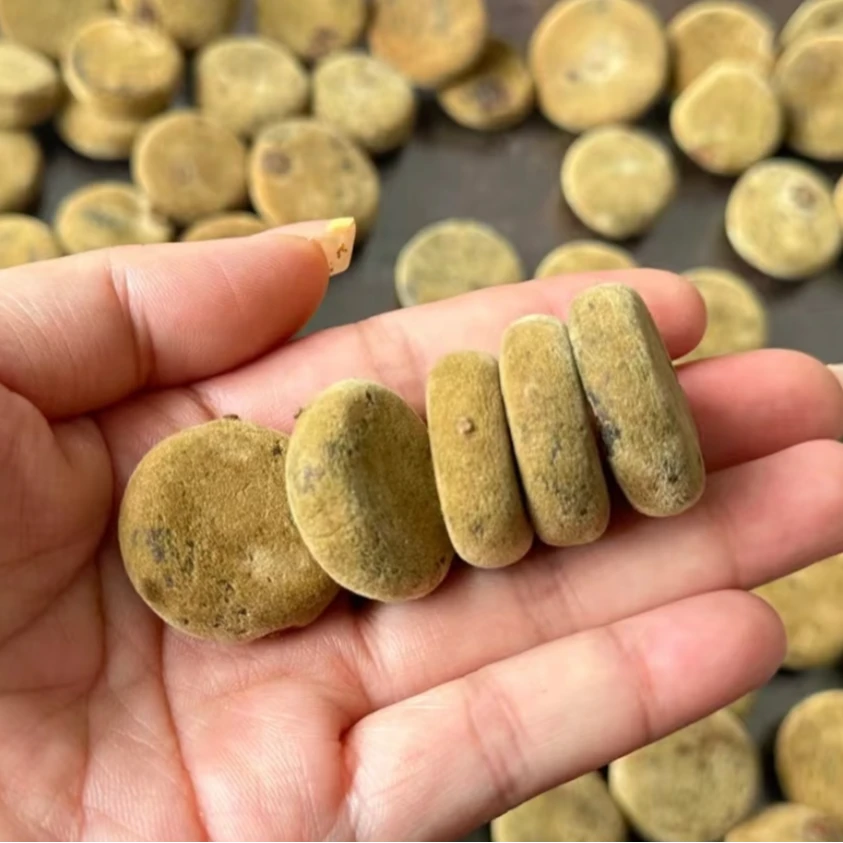 棕金毛化橘红金币 传统工艺制作 颗粒饱满郑董源头收好茶