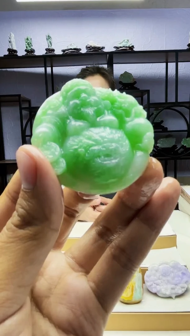 【闪购商品】定制翡翠未镶嵌毛货02220049