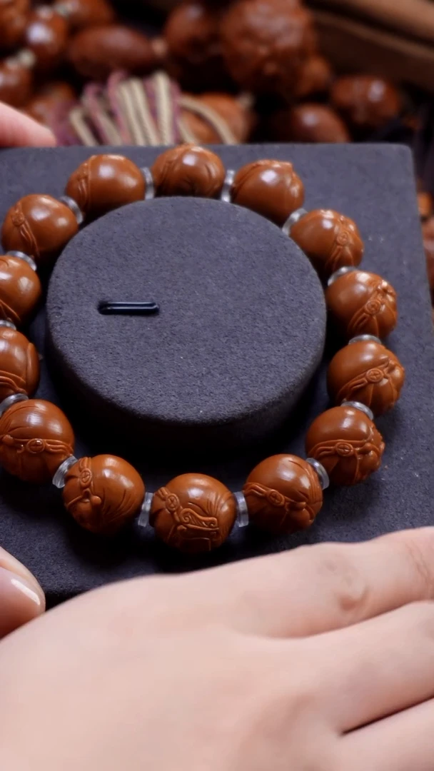 手串/手链橄榄核财神