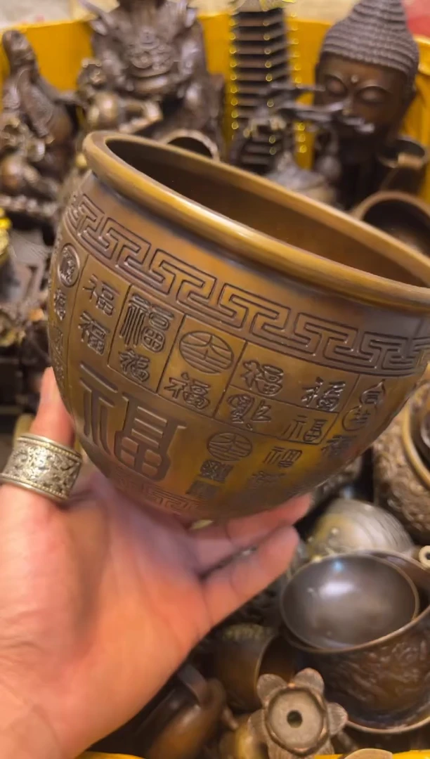 精美铜器，点击下单