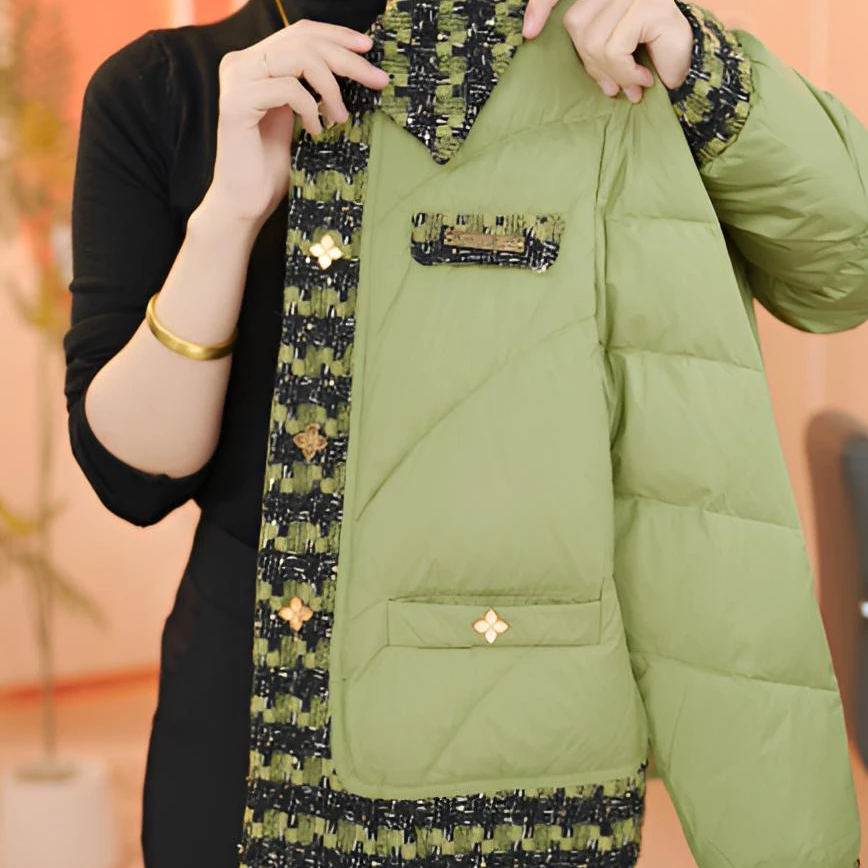X9560【出口】新款冬季高端专柜羽绒服外套-蕾蕾