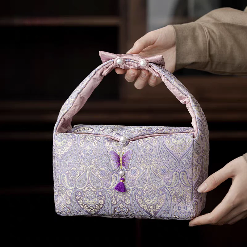 木槿紫-凤苓茶事包