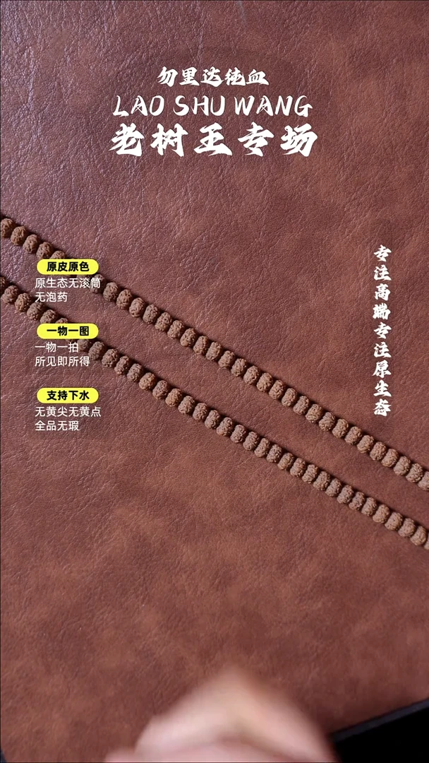 吊坠金刚菩提树王108 8.8mm 桩高差3mm