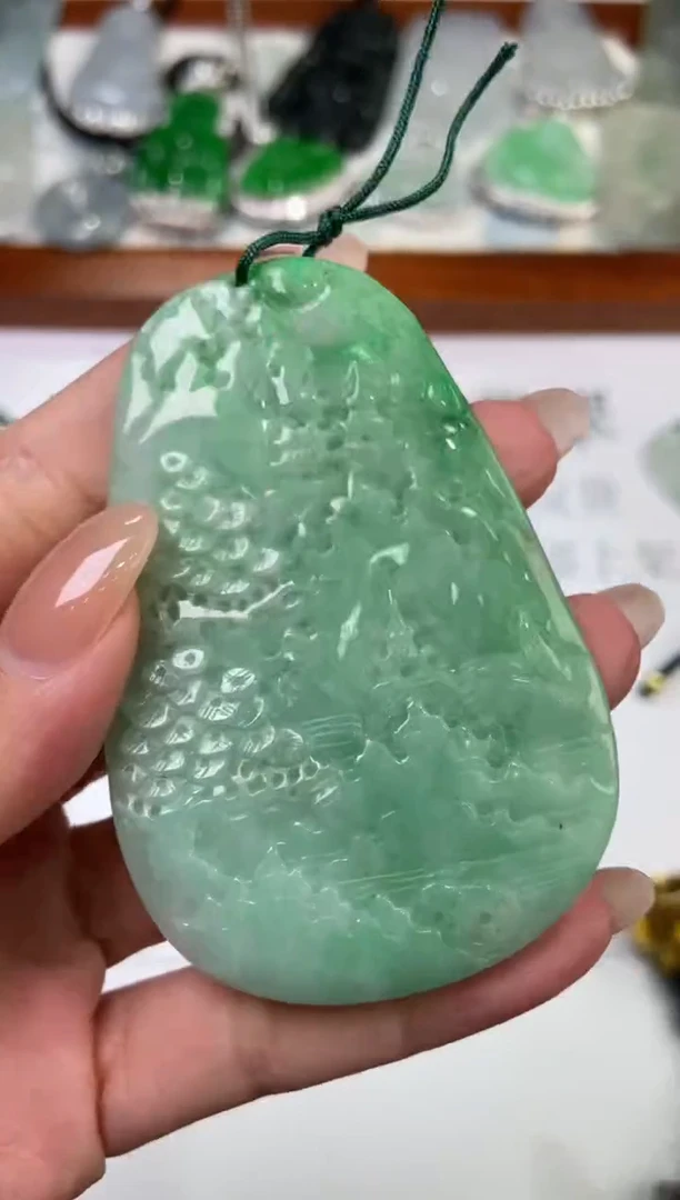 翡翠挂件未镶嵌296738