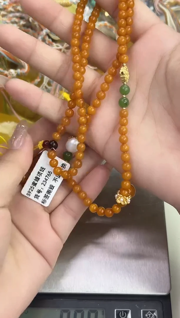 裸石琥珀未镶嵌天然琥珀蜜蜡吊坠