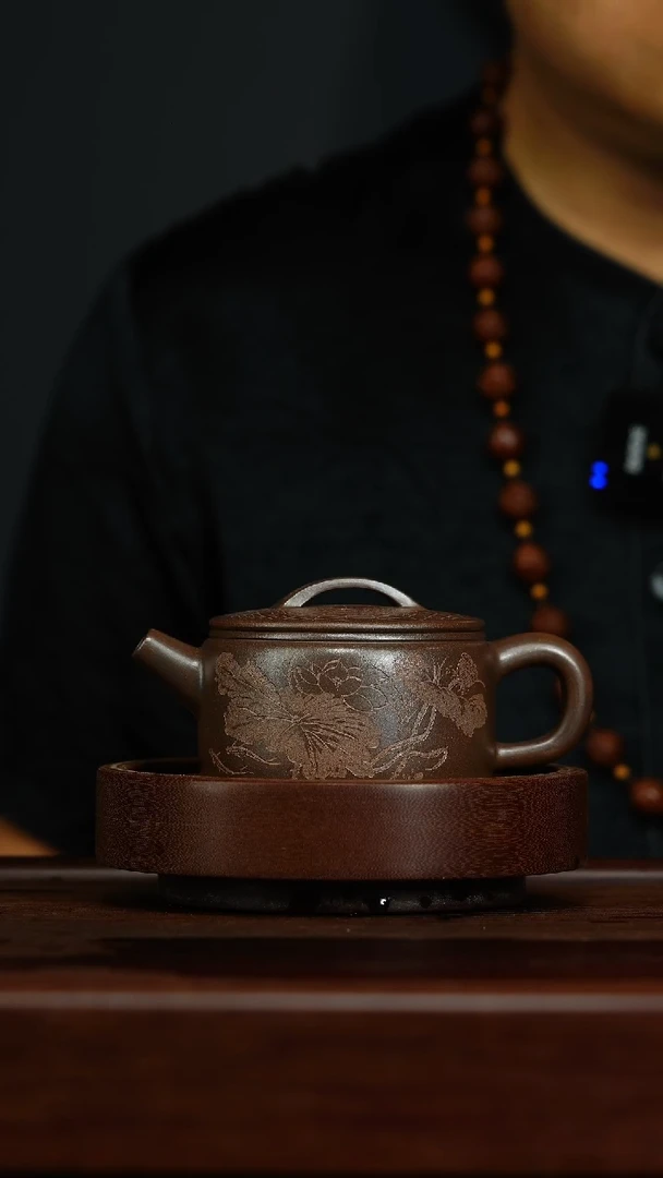 茶壶紫砂N31   汉瓦壶{老段泥}