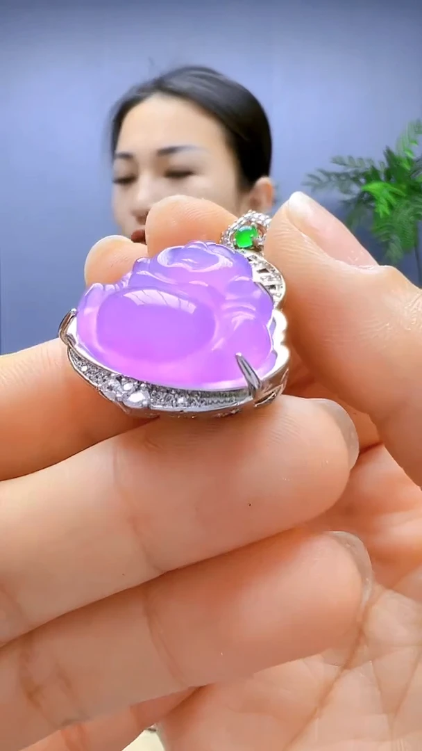 【闪购商品】翡翠颈饰银S925镶嵌颈饰