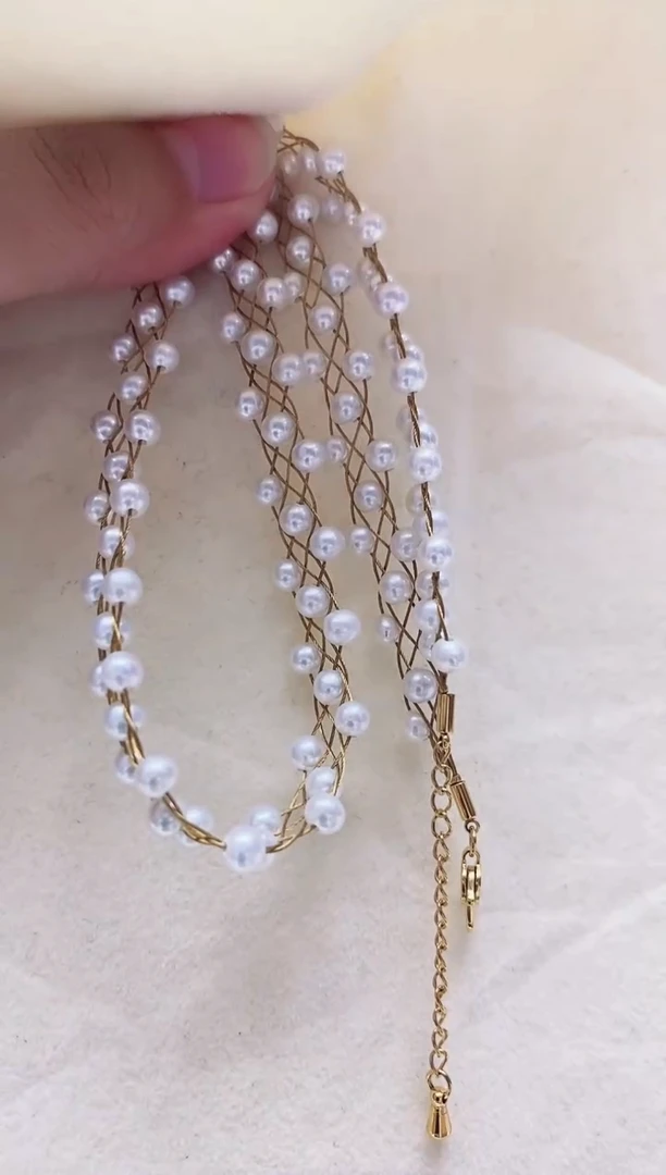 项链未镶嵌淡水珍珠淡水珍珠项链