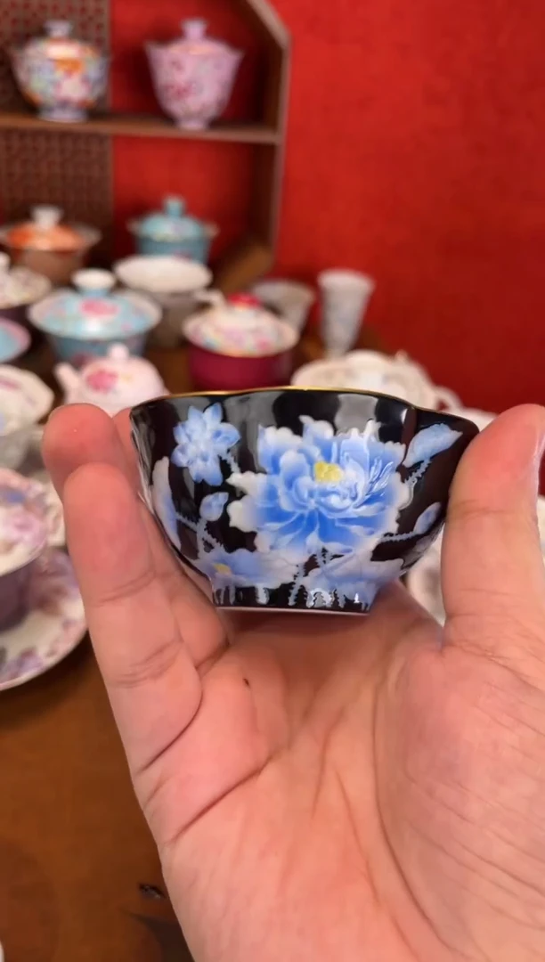 景德镇纯手绘陶瓷茶具