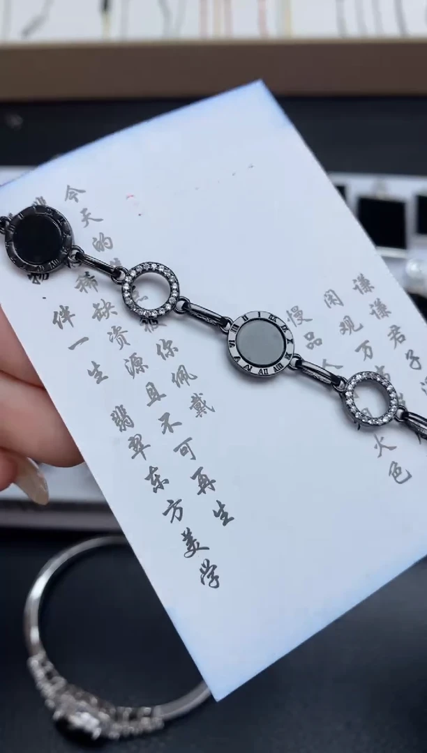 银S925镶嵌定制翡翠翡翠饰品~