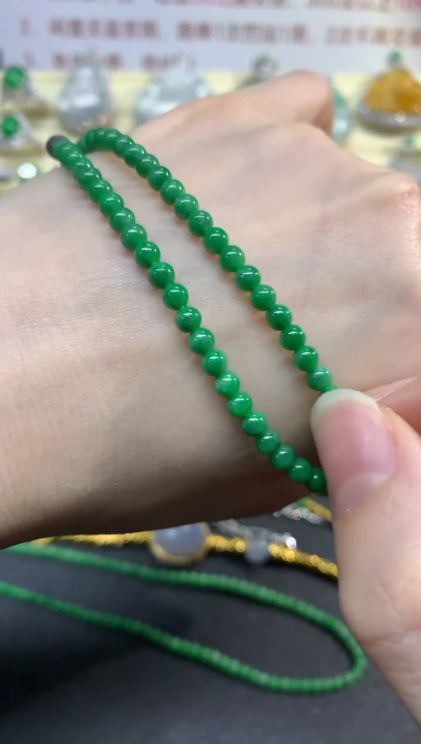 未镶嵌手串翡翠手串|1000+100