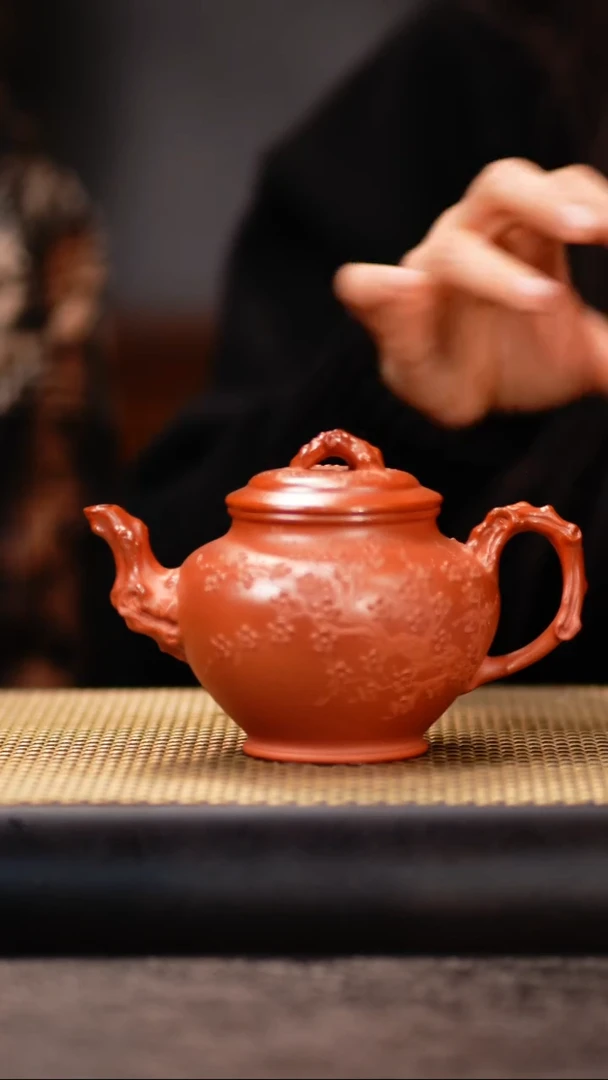 LJY60洑东白泥柴烧梅报春