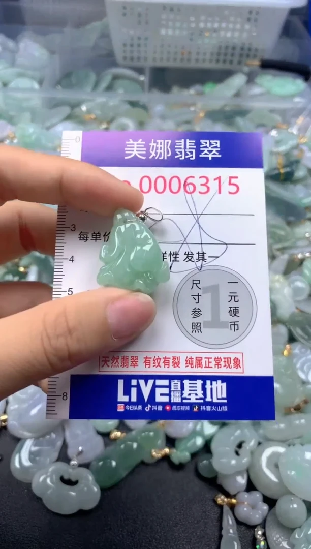 颈饰未镶嵌翡翠6315