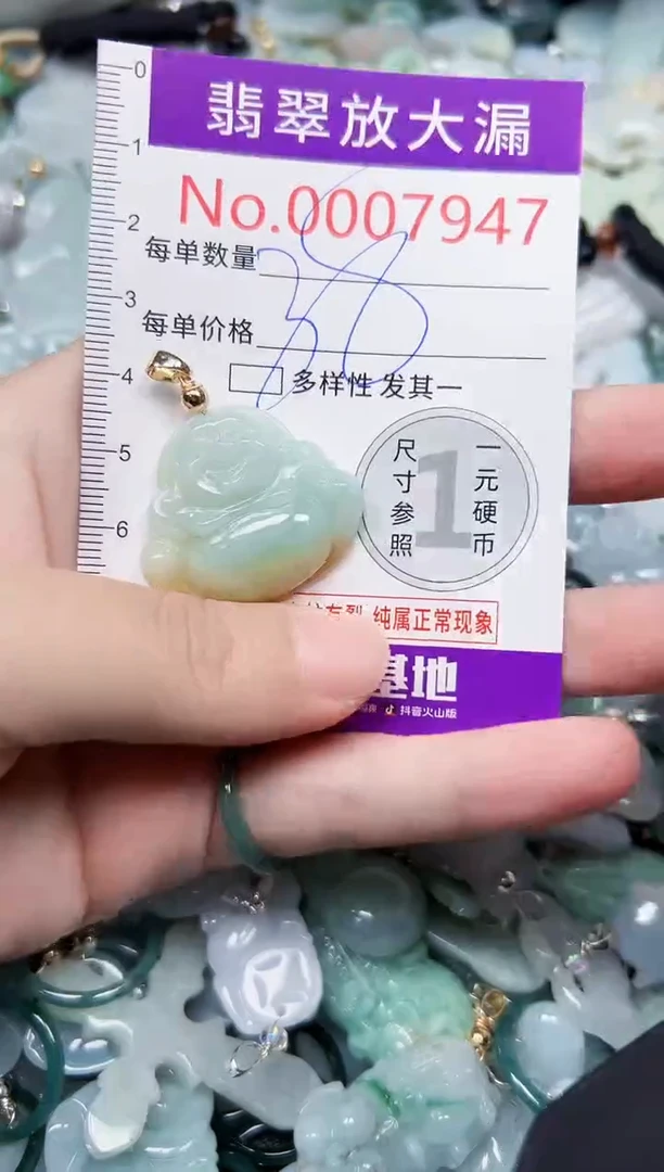 颈饰未镶嵌翡翠7947